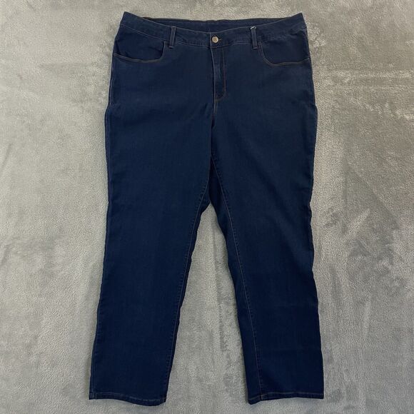 Faded Glory Denim - Faded Glory Jeans Women's straight leg Stretch SZ/ 26
